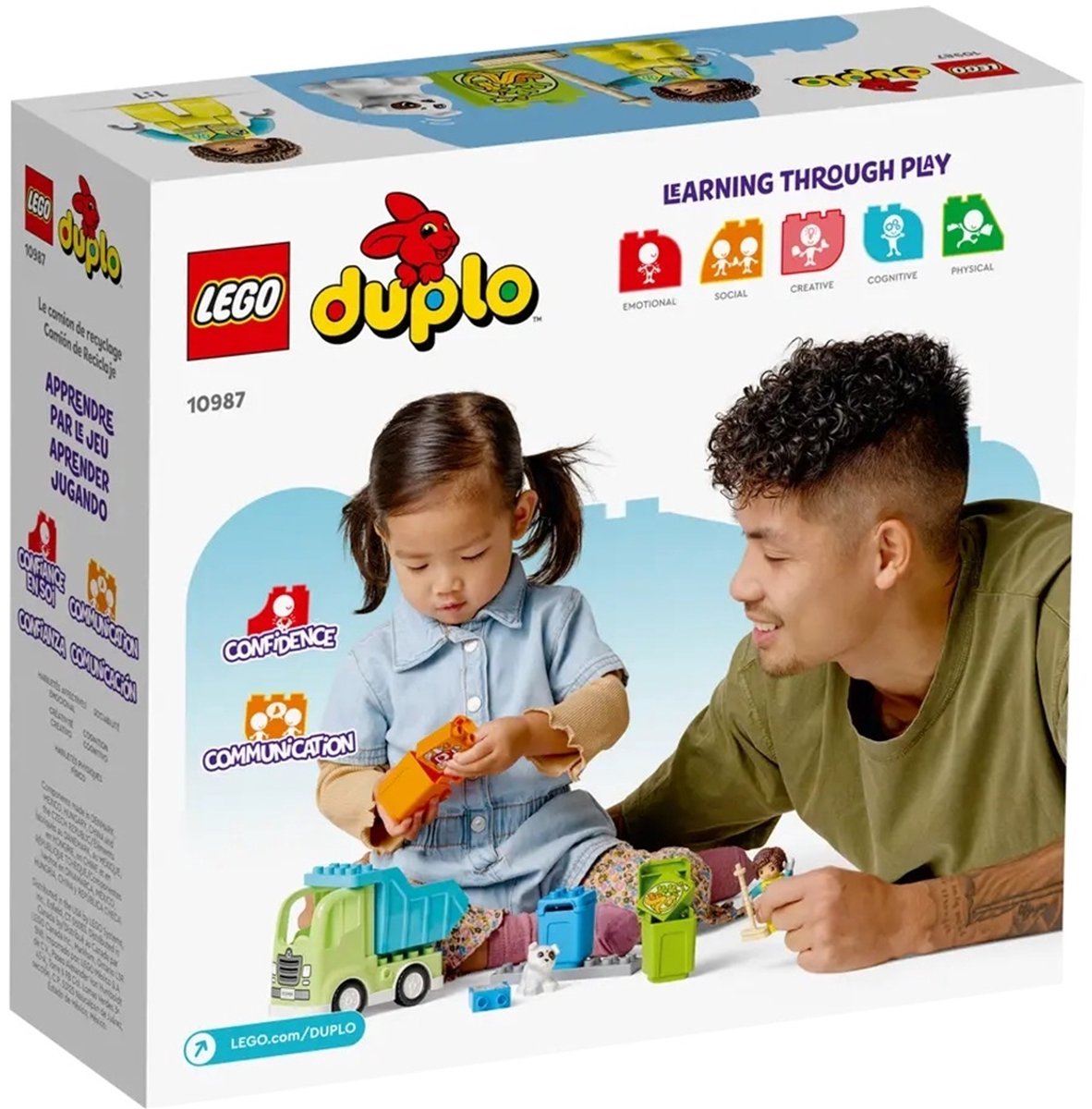 LEGO DUPLO Vuilniswagen Peuterspeelgoed Speelgoed Set - 10987