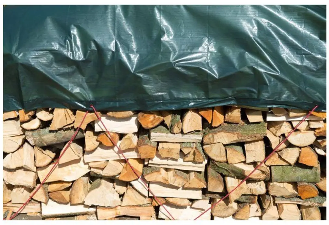 Nature Afdekzeil Hout 2x8m Groen - 100% Waterdicht