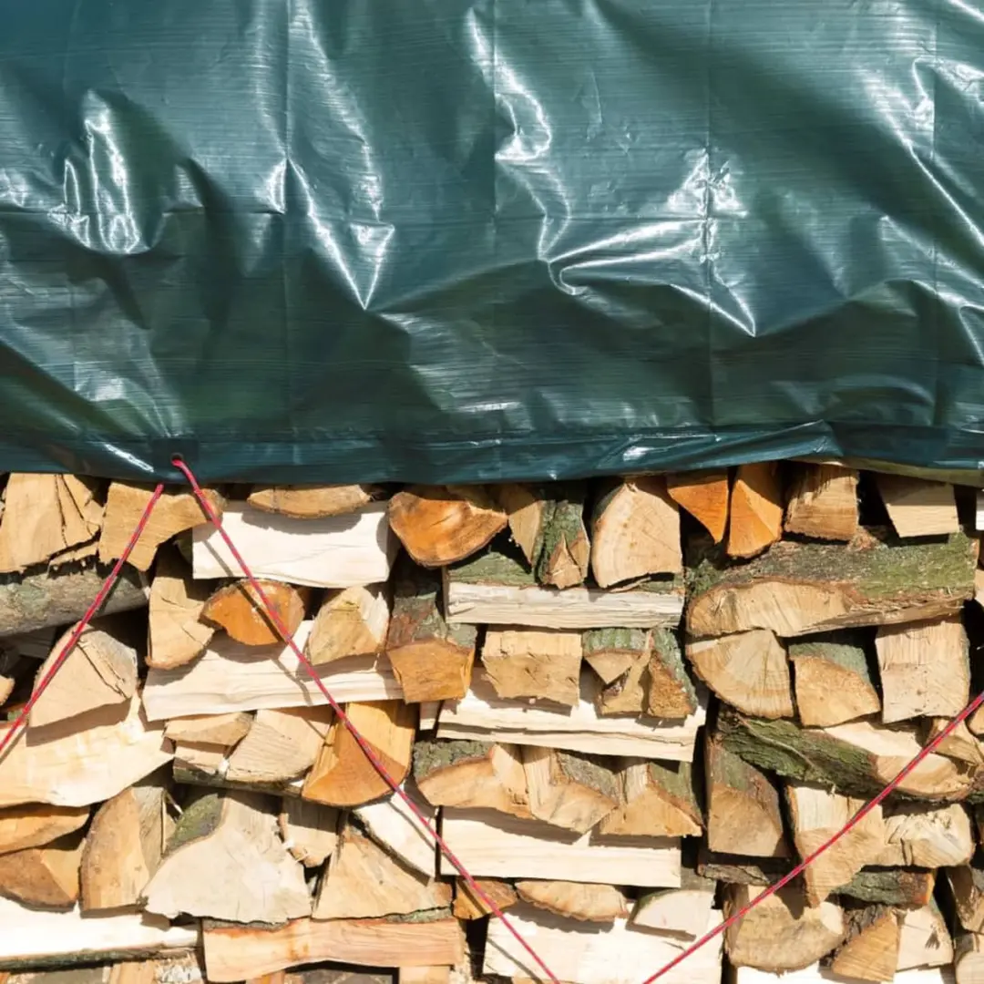 Nature Afdekzeil Hout 2x8m Groen - 100% Waterdicht
