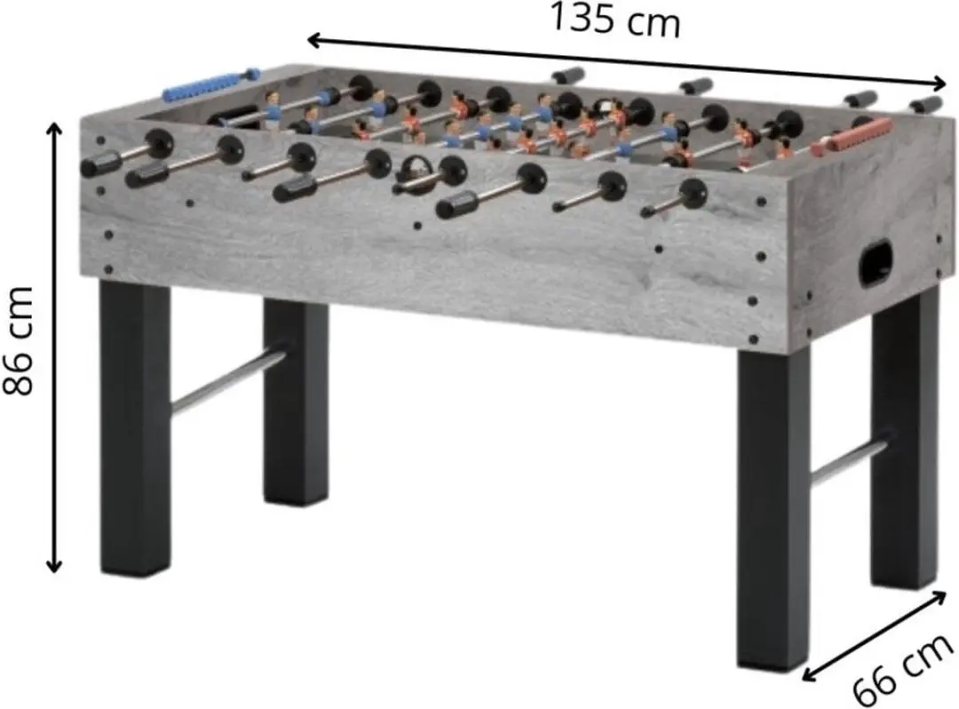 Garlando F-5 Voetbaltafel - Hout - 122cm