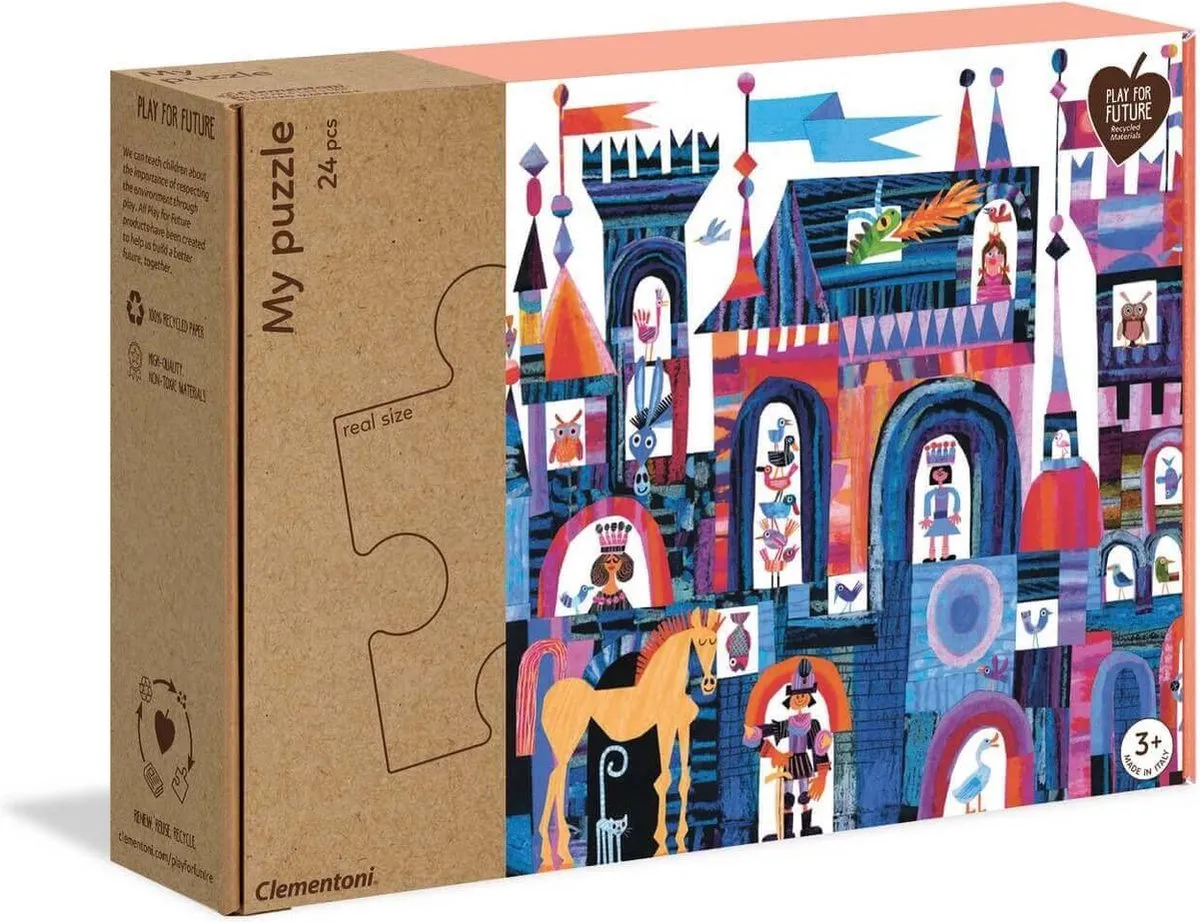 Clementoni Legpuzzel Eco Kasteel 24 Stuks - 16218