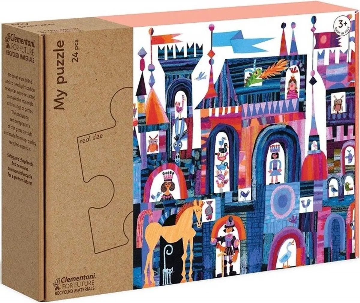 Clementoni Legpuzzel Eco Kasteel 24 Stuks - 16218