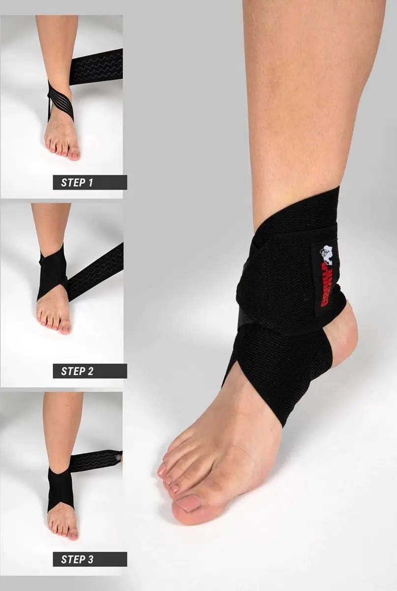 Gorilla Wear Enkelbanden - Wit