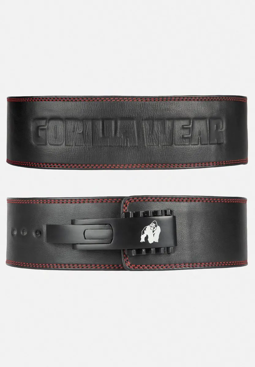 Gorilla Wear Halterriem 4 Inch Premium Leather