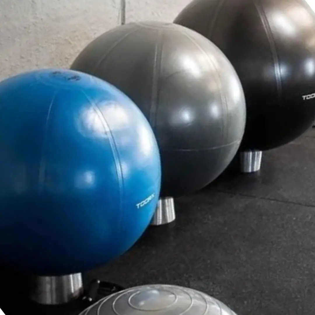 Toorx Gymbal PRO Fitnessbal 75cm - 500 kg - Donkergrijs