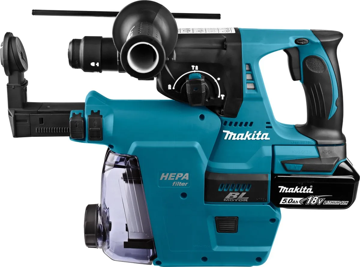 Makita DHR243RTJW SDS-Plus Accu-Boormachine 2x 5.0Ah
