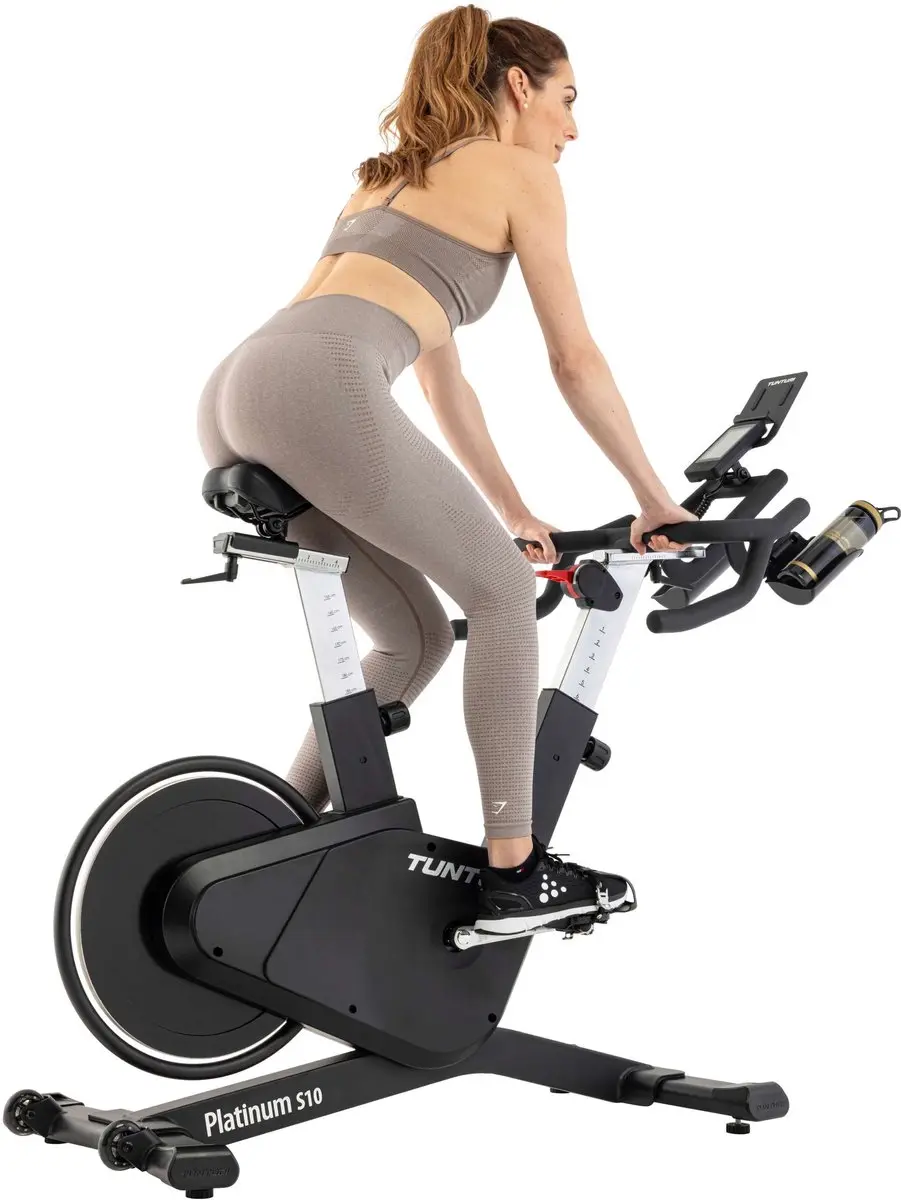 Tunturi Platinum S10 Sprinter Bike - Fitness Fiets - Zwart