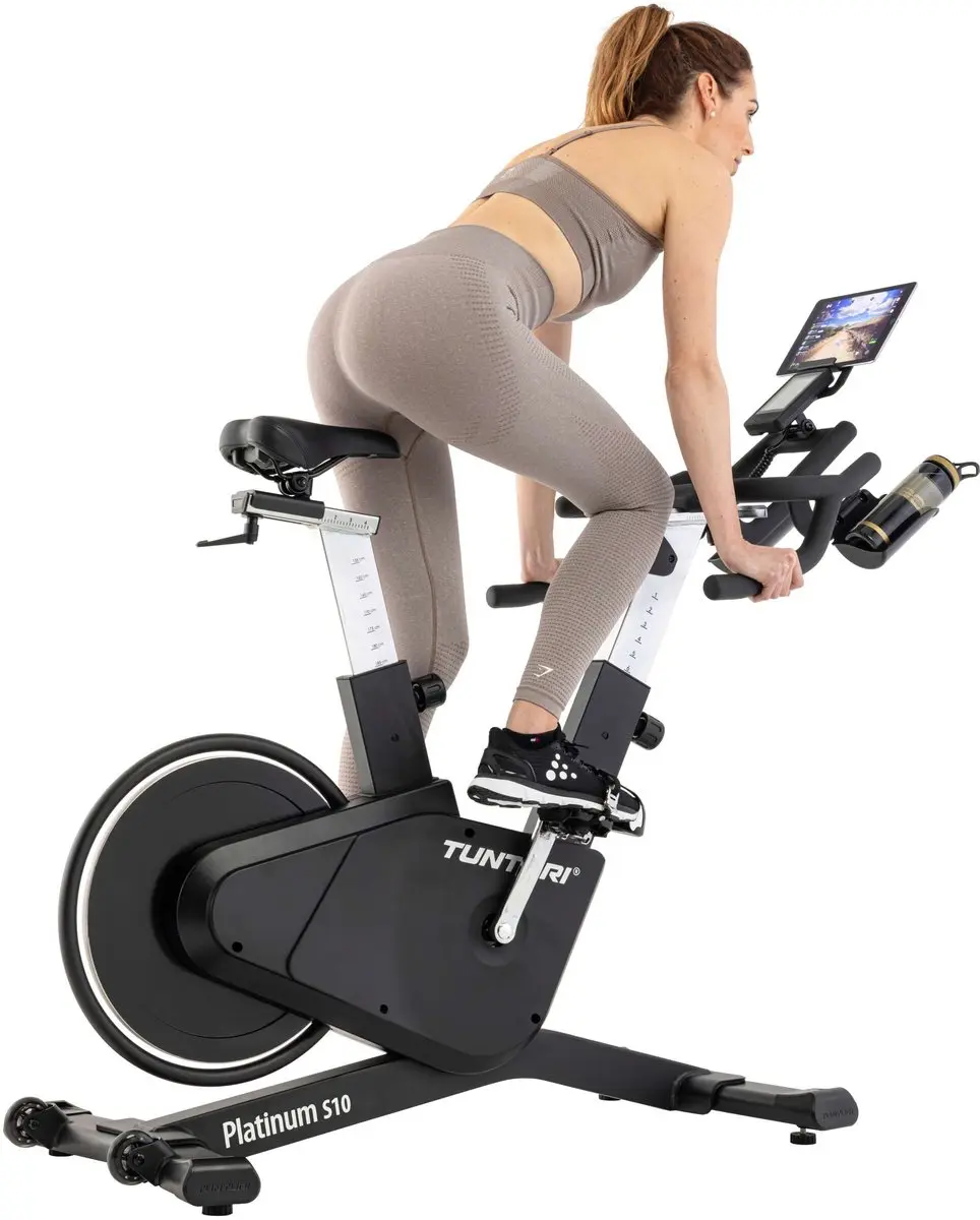 Tunturi Platinum S10 Sprinter Bike - Fitness Fiets - Zwart