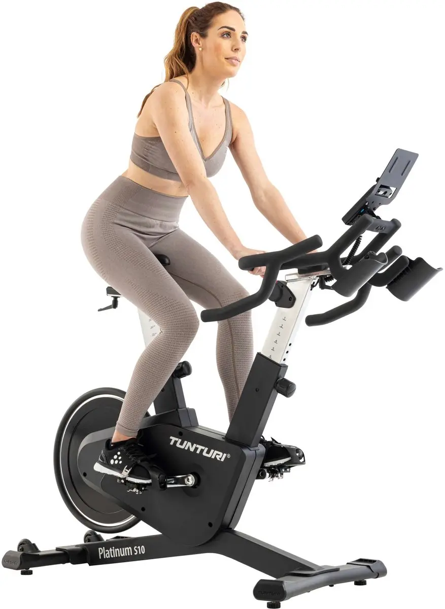 Tunturi Platinum S10 Sprinter Bike - Fitness Fiets - Zwart