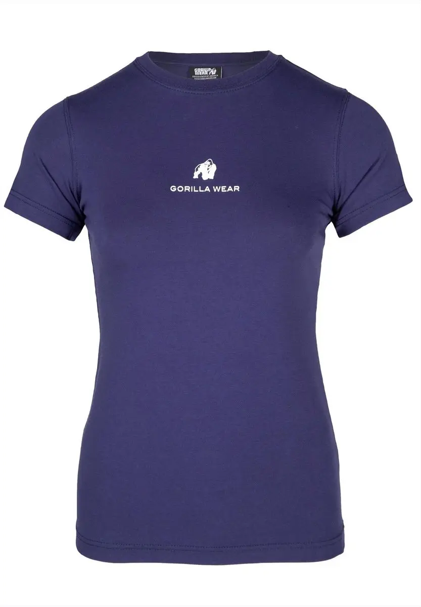 Gorilla Wear Estero T-shirt - Marineblauw XS