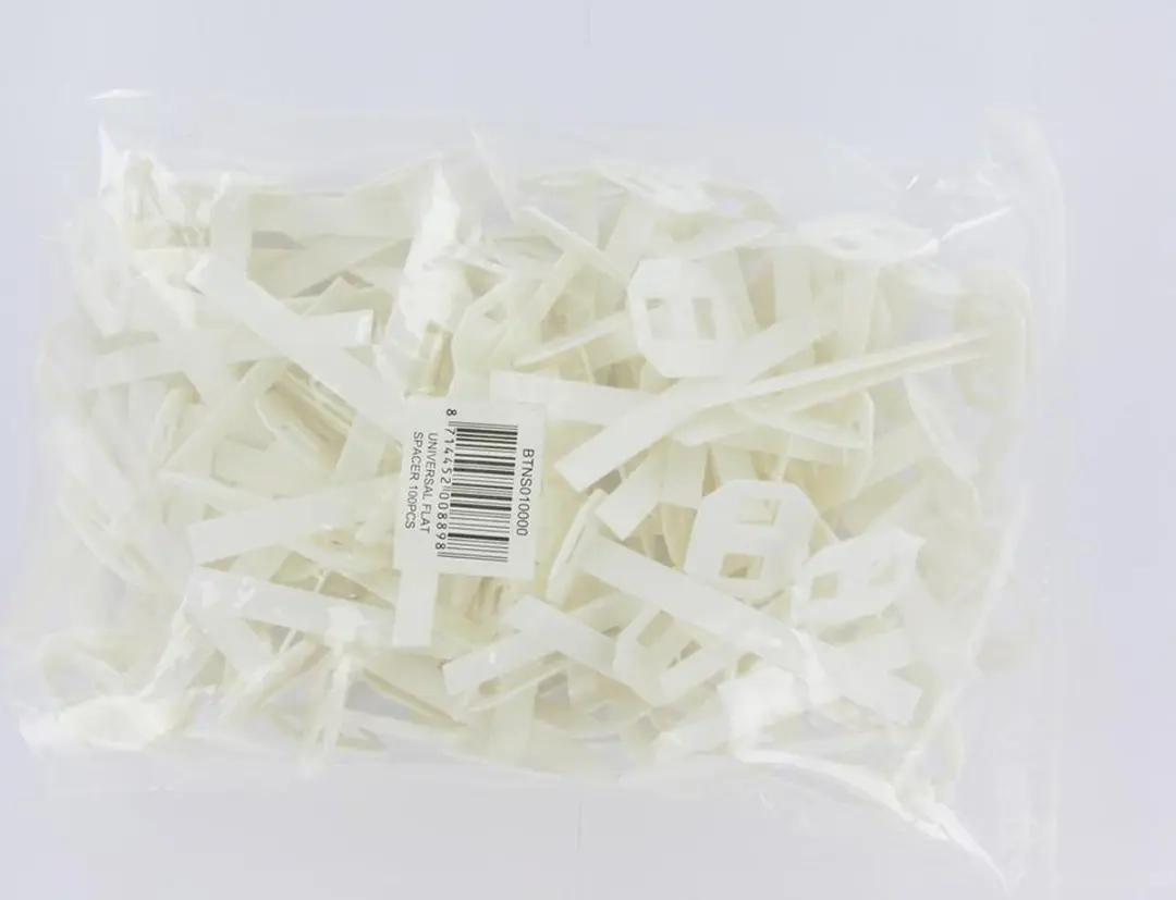 Carat Tegelklem Tang - Rood/Zwart - 100 Stuks