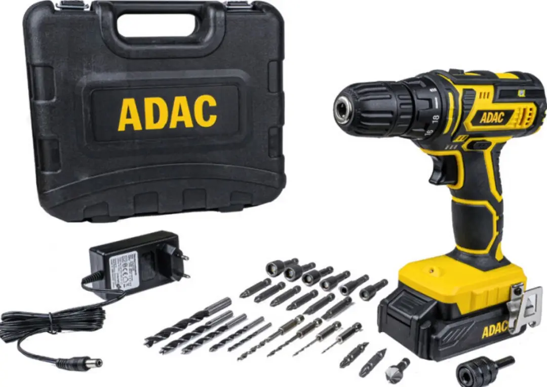 Brüder Mannesmann ADAC Accuboormachine 20V - 2000mAh - 19 standen