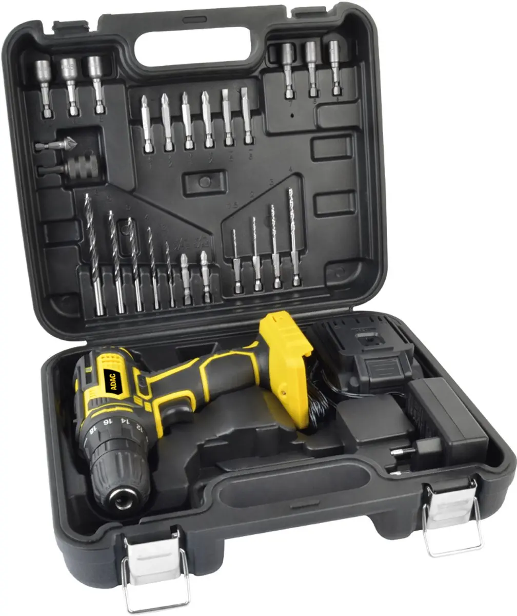 Brüder Mannesmann ADAC Accuboormachine 20V - 2000mAh - 19 standen - afbeelding 6 van 6