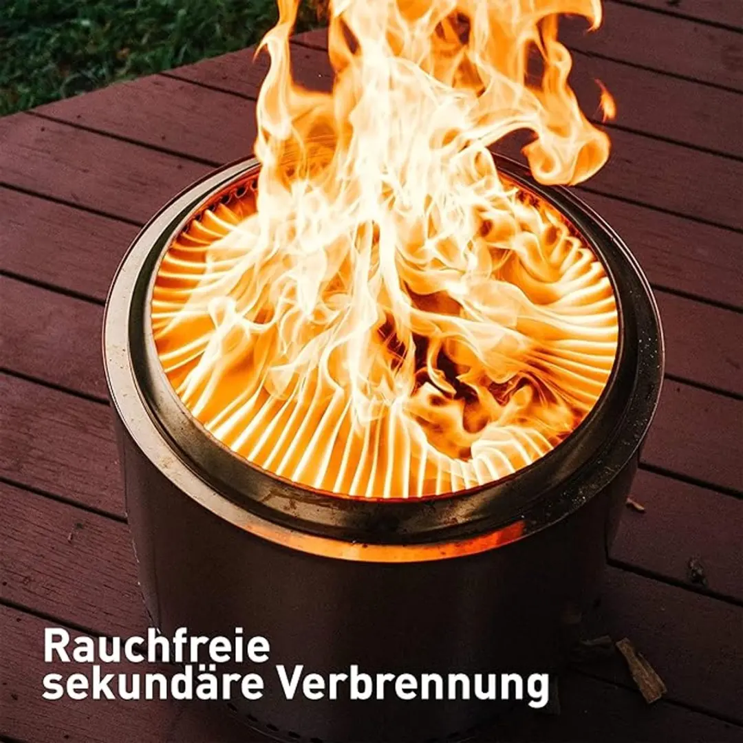 Solo Stove Yukon-Vuurkorf 2.0 Rood - 68,5x43cm