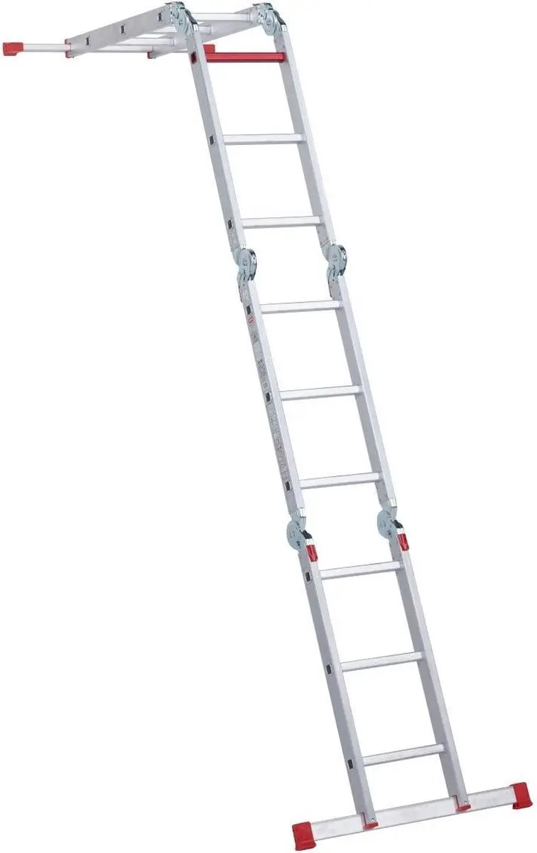 Altrex Varitrex Plus Vouwladder 4x3 Sporten - Werkhoogte 4,30m - Aluminium