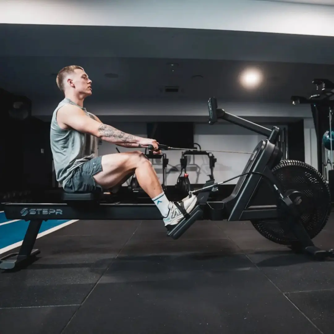 STEPR Performance Rower XL VPR Roeimachine - Zwart