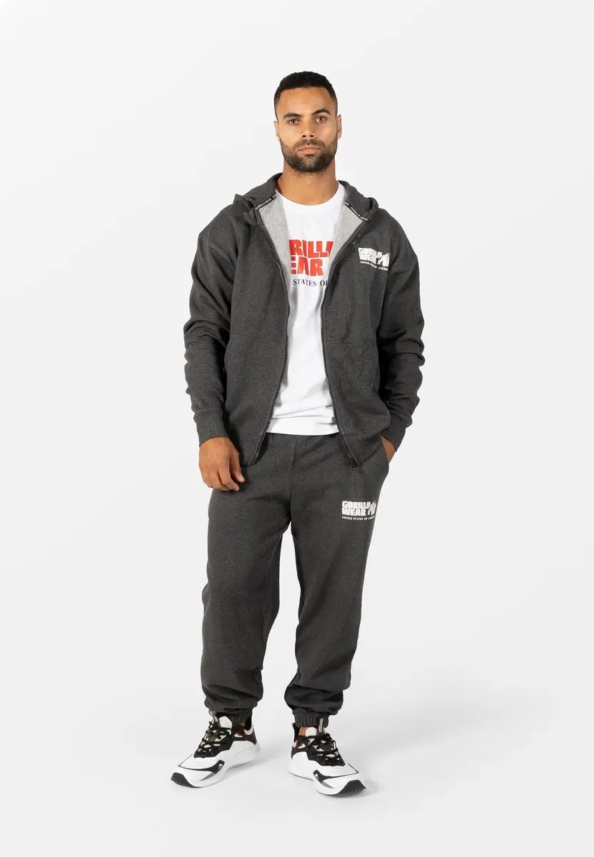 Gorilla Wear Classic Oversized Sweatpants L - Donkergrijs