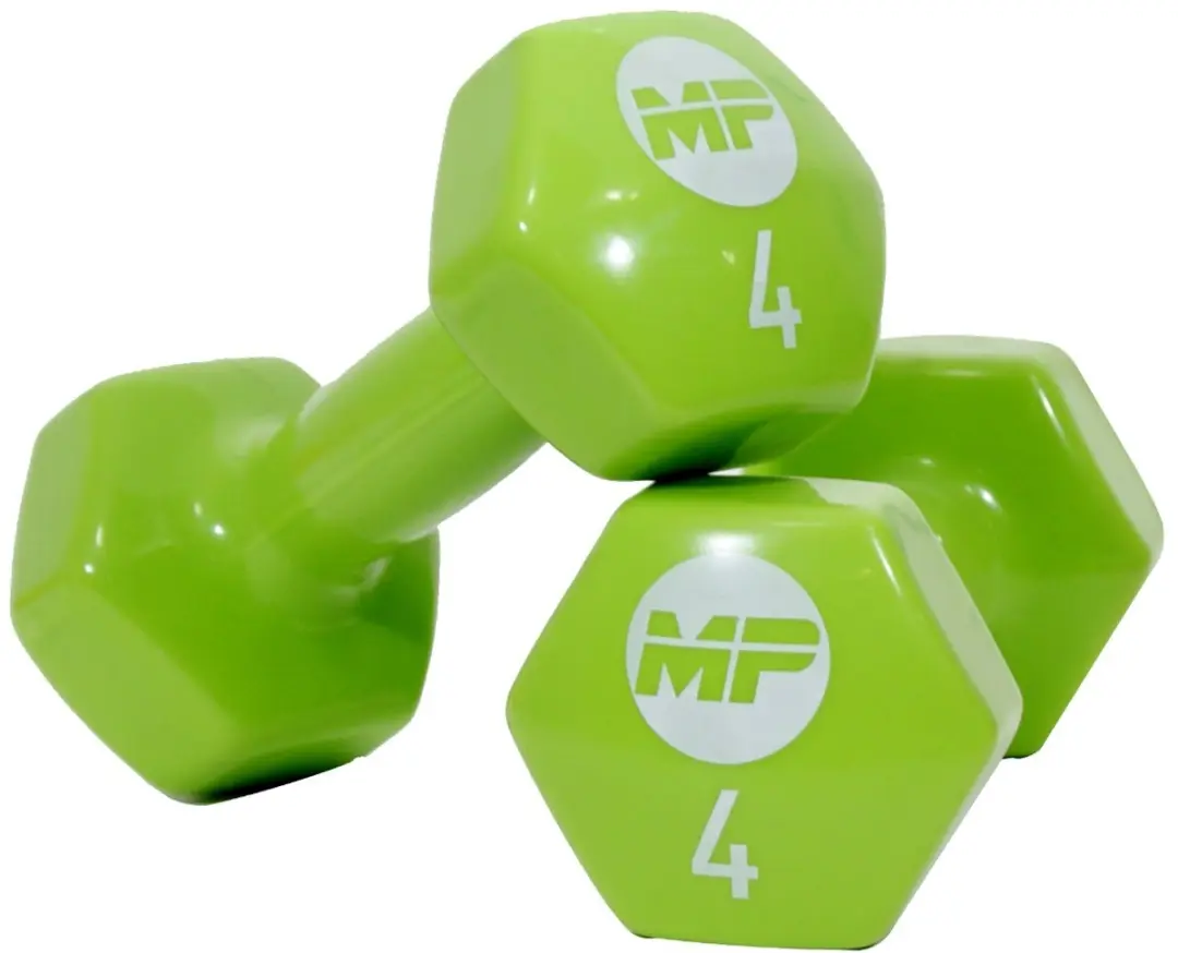 Muscle Power MP920 Vinyl Dumbbells 2x4kg