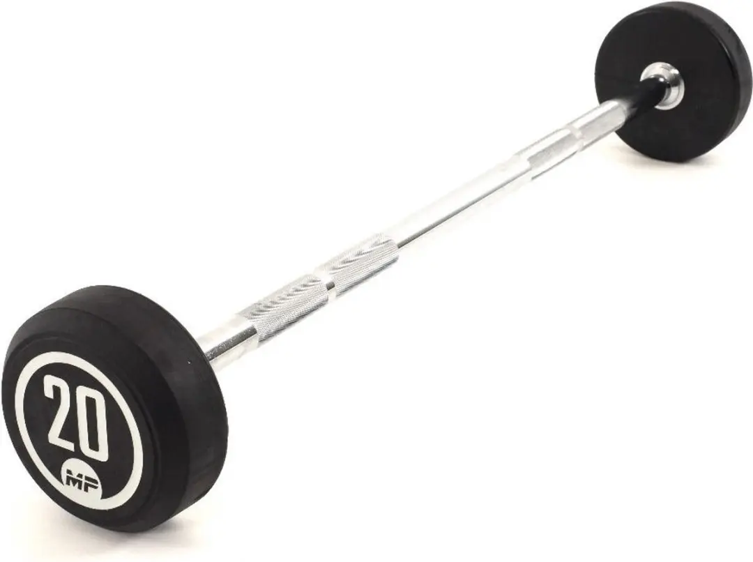 Muscle Power Vaste Halterstang Rubber 20kg