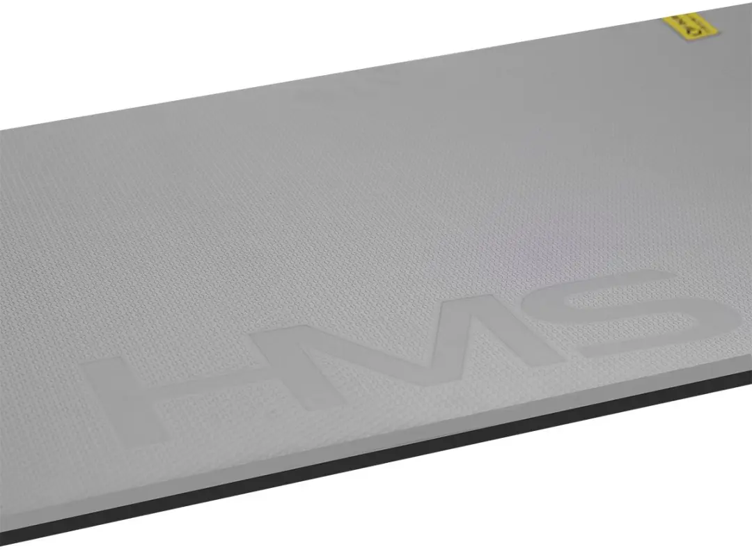 HMS Premium MFK01 Fitnessmat - 110cm - Grijs-Zwart