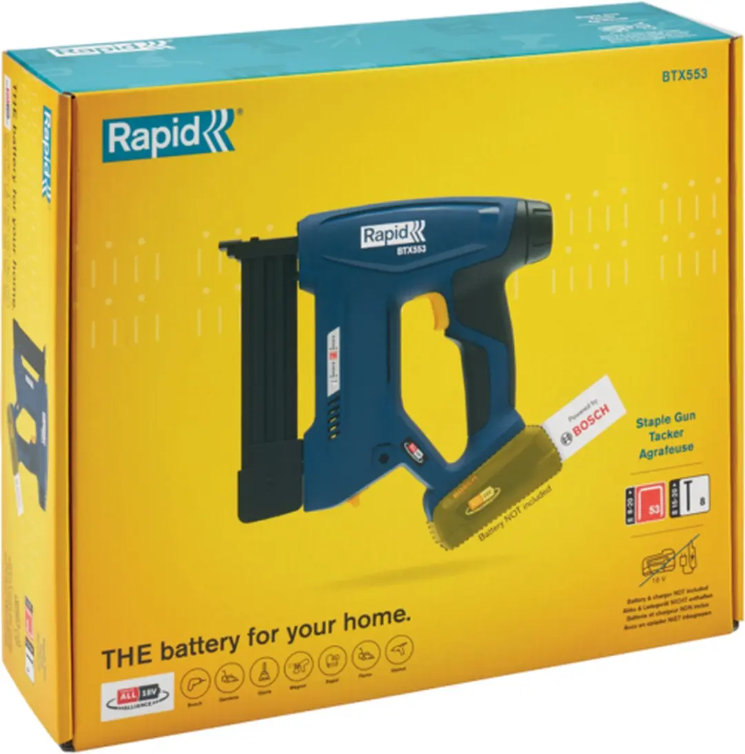 Rapid BTX553 Accutacker 18V - 18W - afbeelding 6 van 6