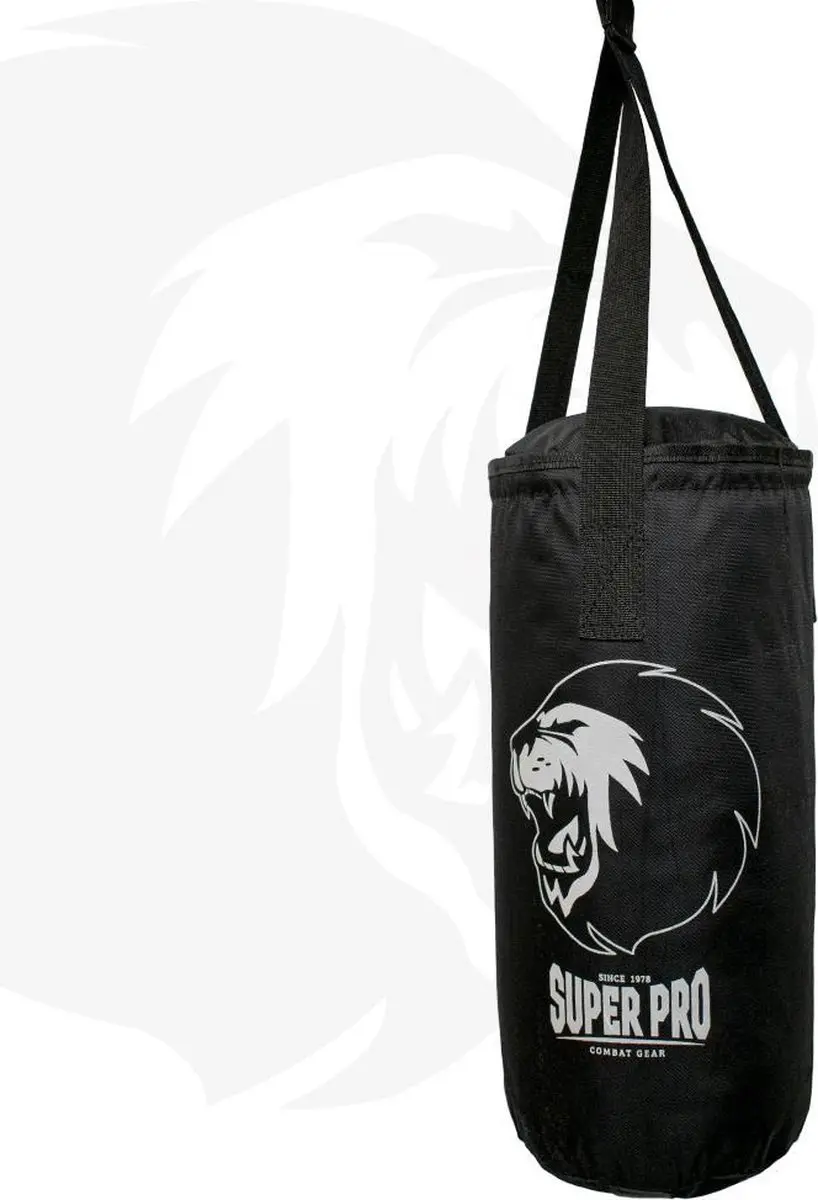 Super Pro Combat Gear Junior Bokszakset - Zwart/Wit