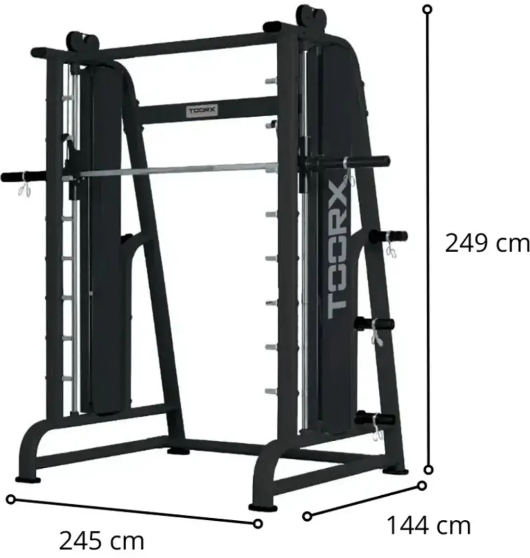Toorx WLX-B6500 Smith Machine - Zwart