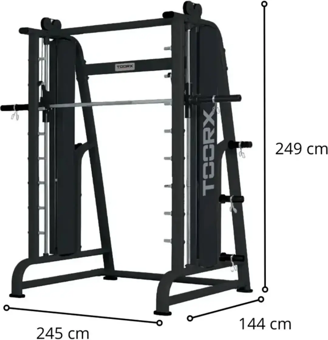 Toorx WLX-B6500 Smith Machine - Zwart