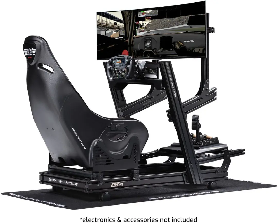 Next Level Racing ES1 NLR-E067 Simracestoel - Haptische Feedback - 8 Motoren - Zwart - afbeelding 6 van 6