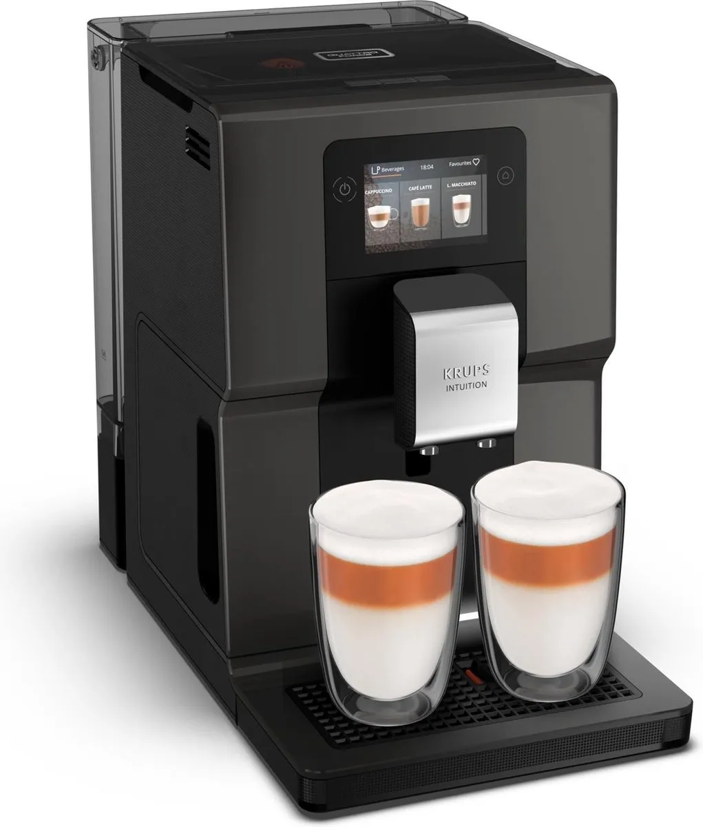 Krups Intuition EA872B Volautomatische Espressomachine - Zwart