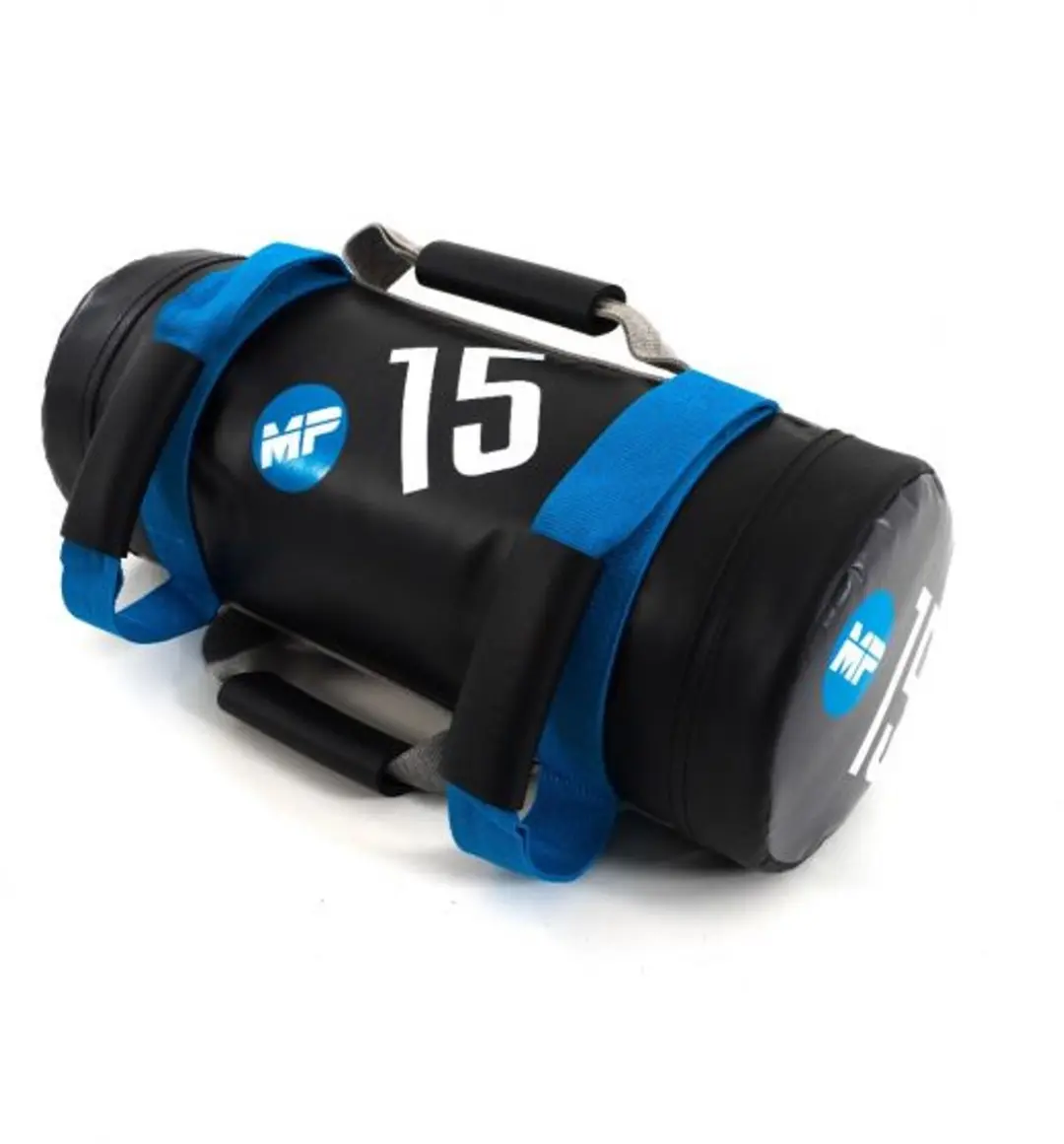 Muscle Power Powerbag 15kg - Blauw/Zwart