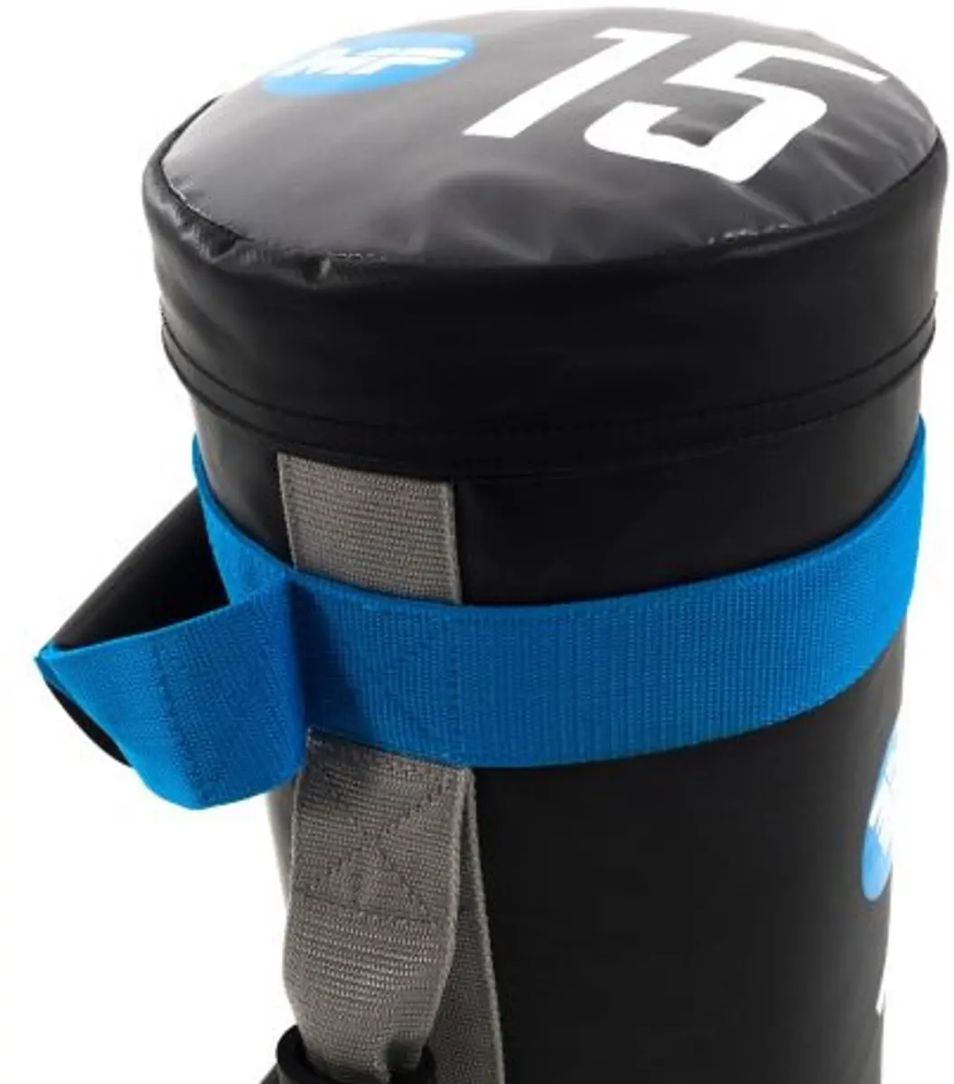 Muscle Power Powerbag 15kg - Blauw/Zwart