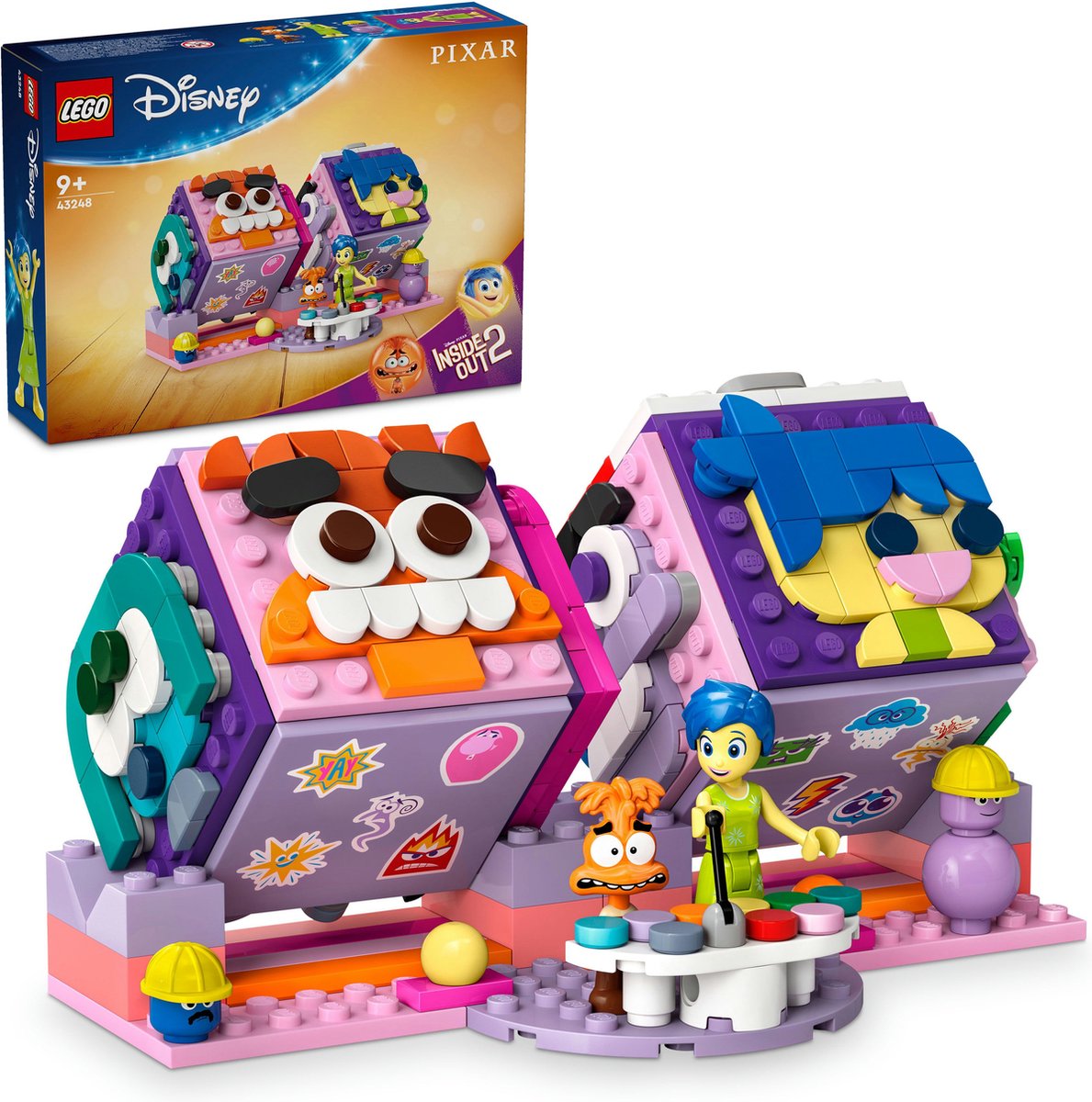 LEGO Disney Inside Out 2 humeurkubussen van Pixar - 43248
