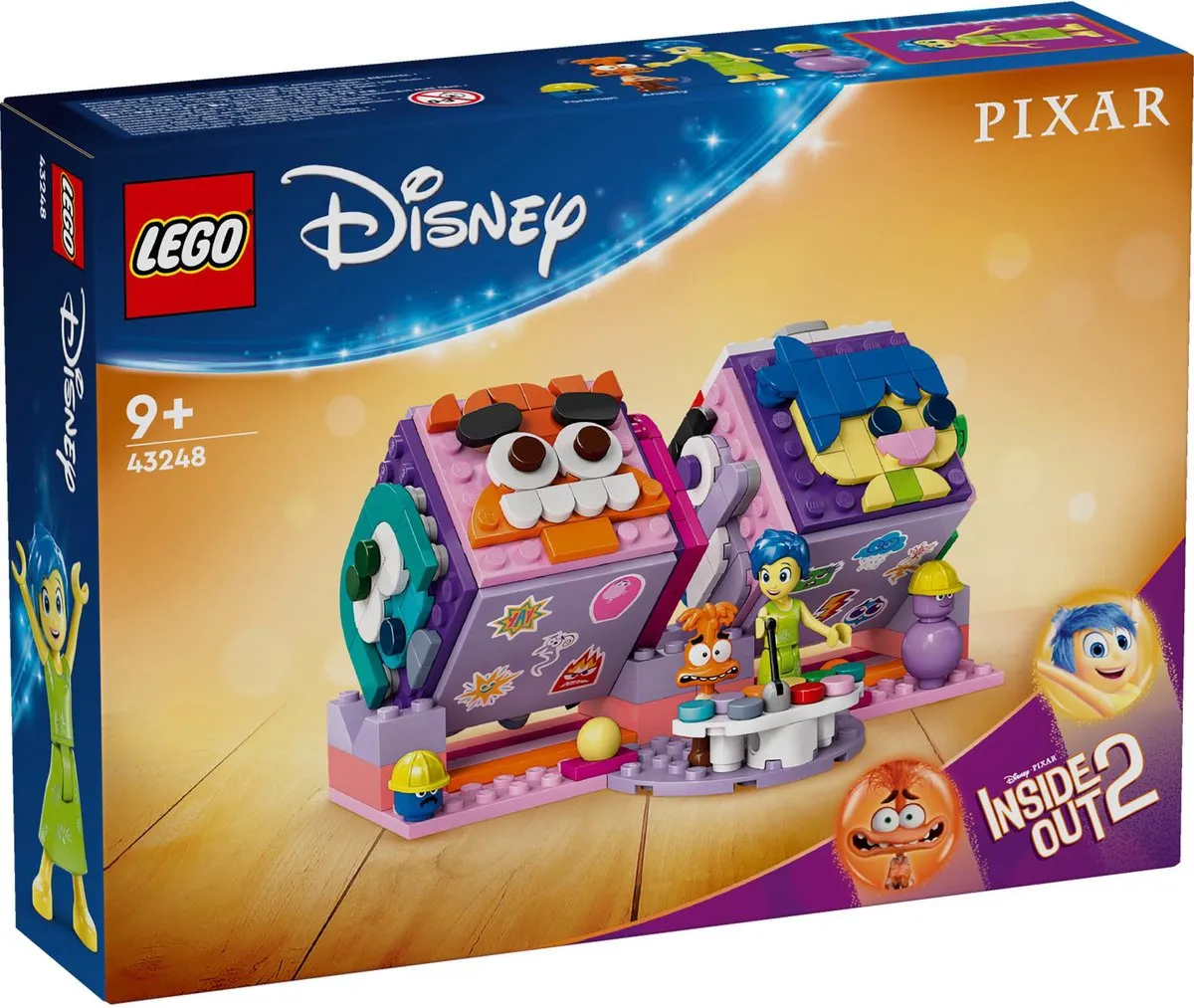 LEGO Disney Inside Out 2 Humeurkubussen 43248 - 394 Stuk