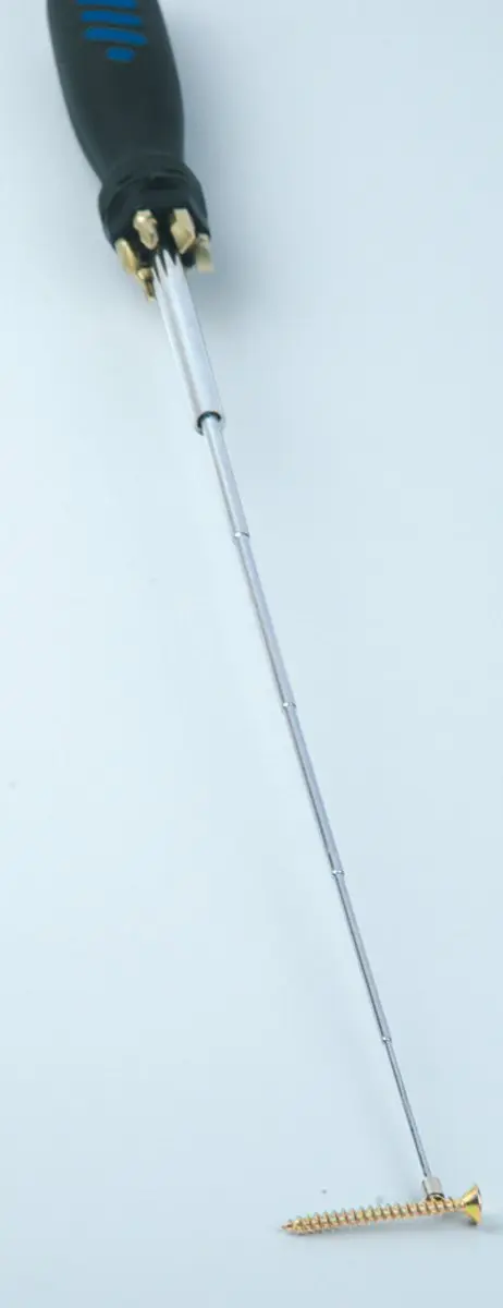 Brüder Mannesmann Telescoopschroevendraaier met Bits - 8 Stuks - afbeelding 6 van 6