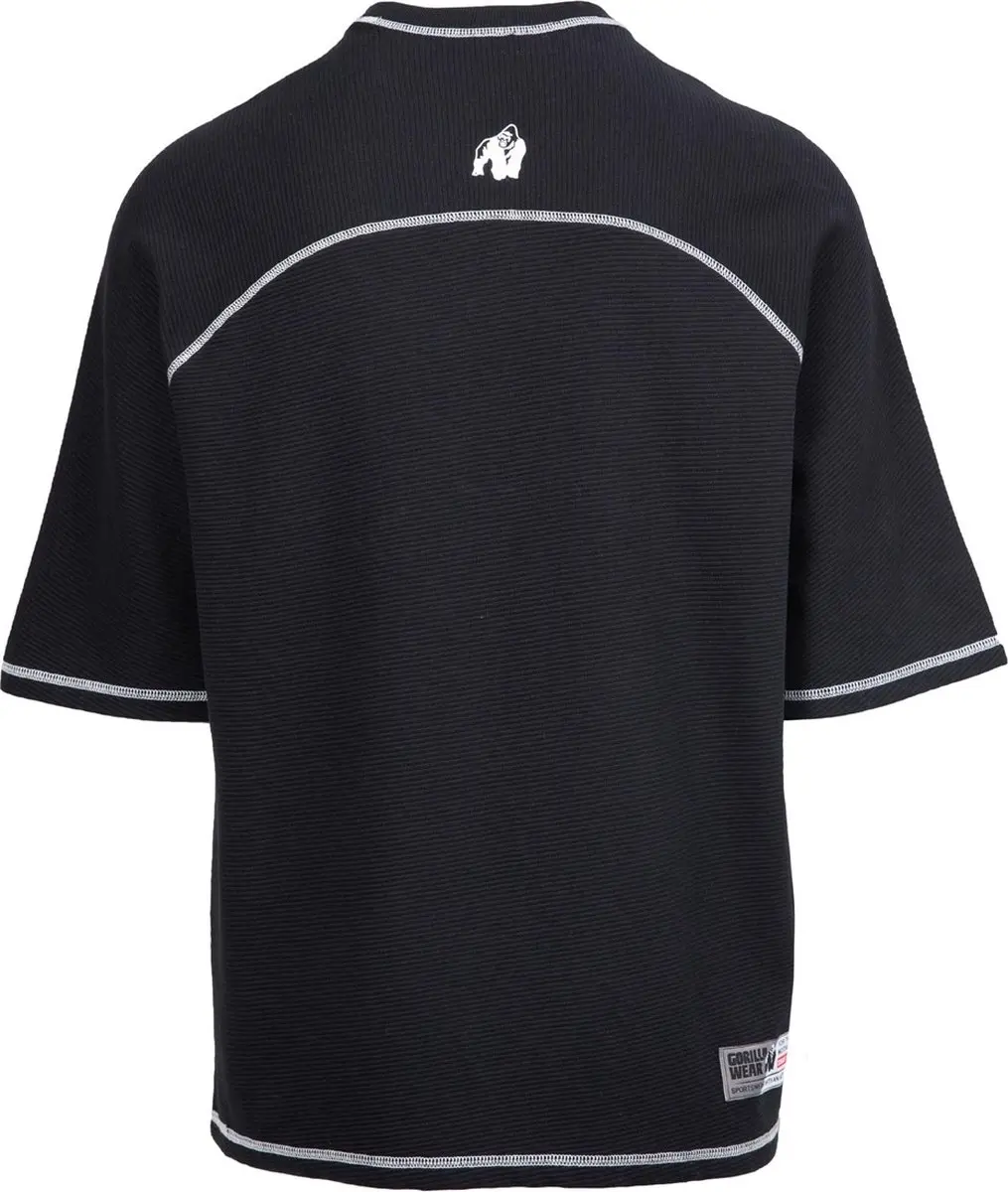 Gorilla Wear Finley Oversized T-shirt 2XL - Zwart/Grijs