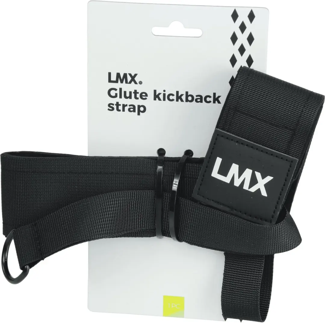LifeMaxx Glute Kickback Strap - Zwart