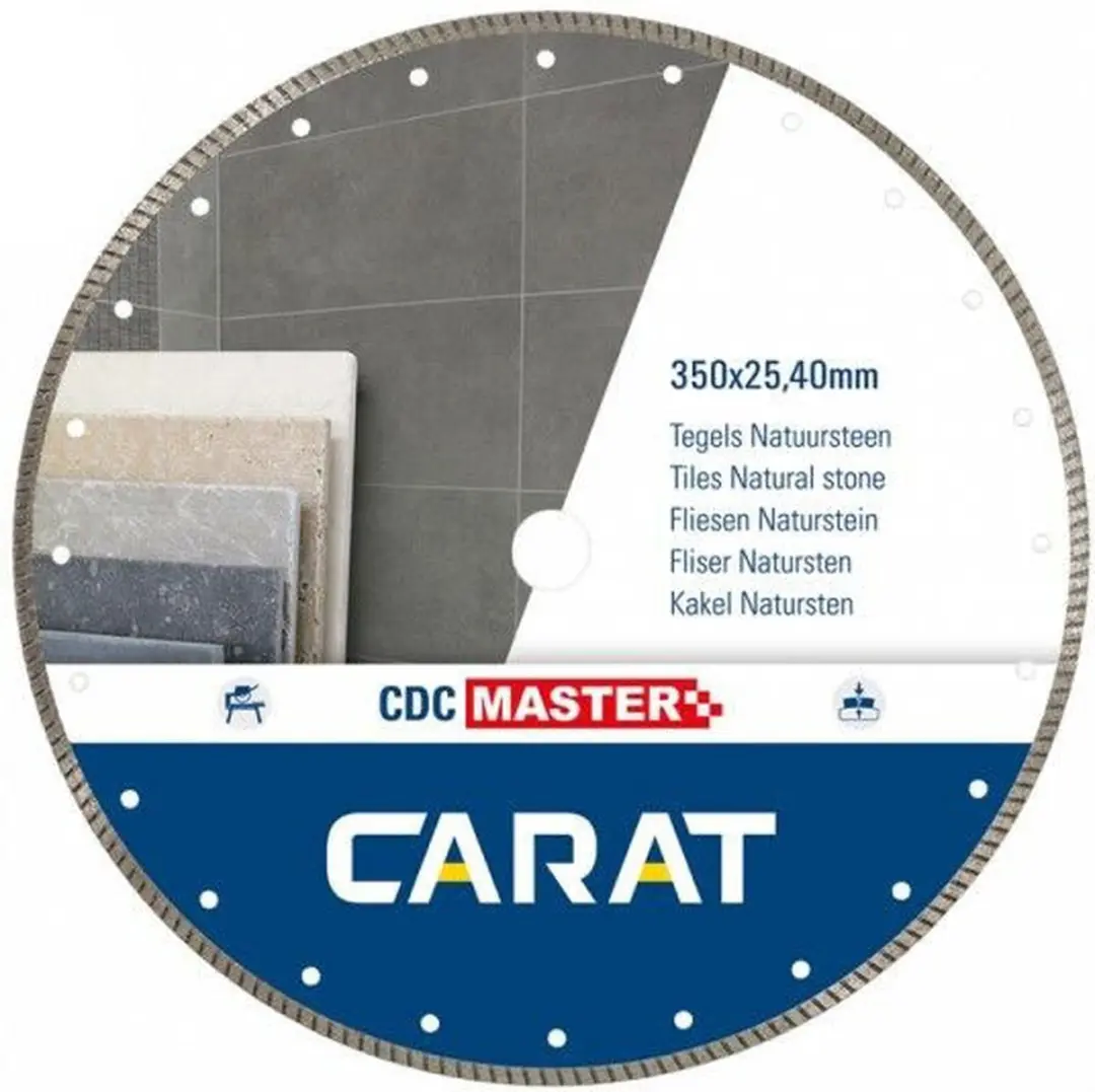 Carat Diamantzaag CDCM350400 - Ø350x25,4mm - Natuursteen
