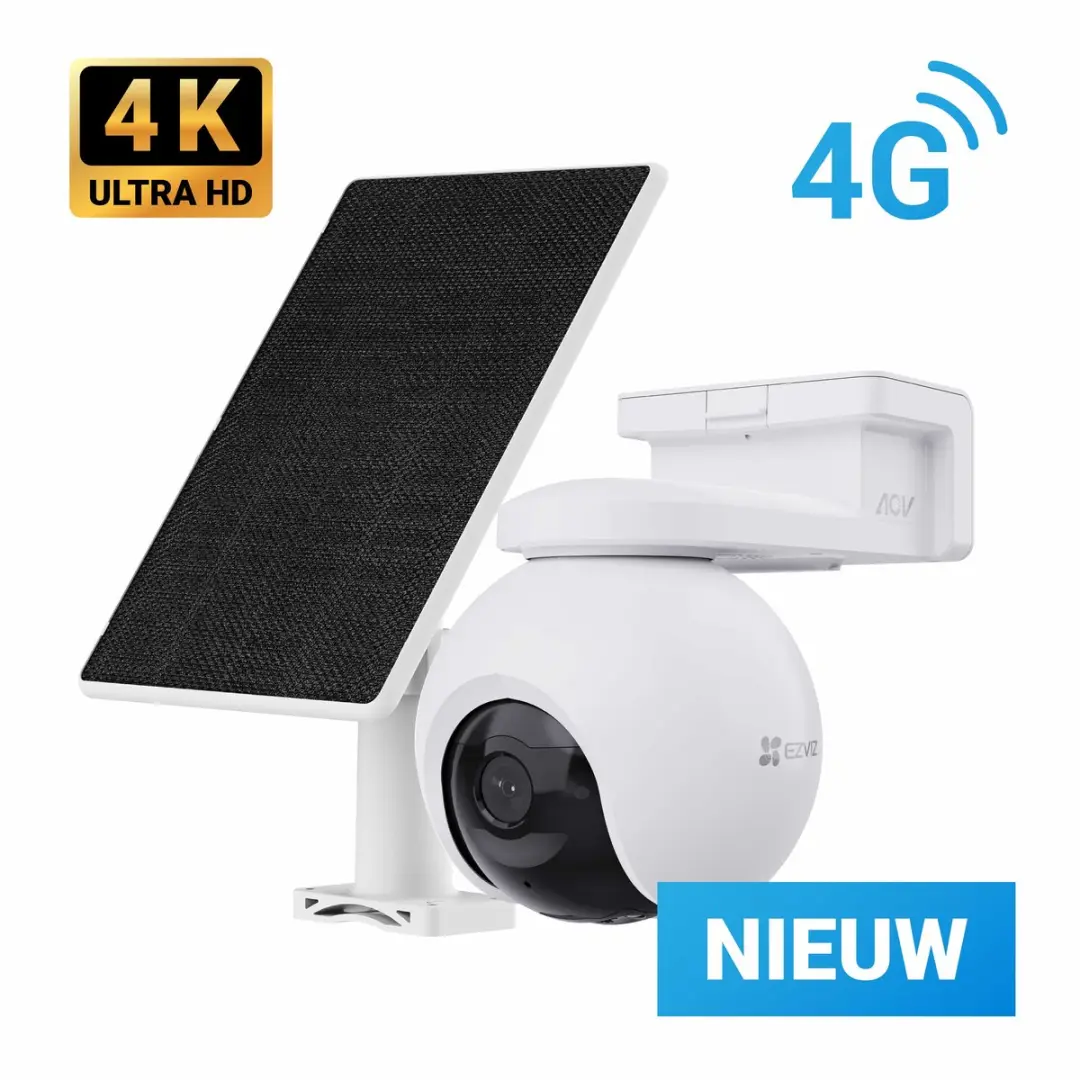 EZVIZ EB8 4G 4K Kit Beveiligingscamera