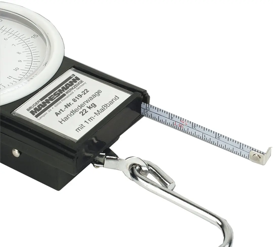 Brüder Mannesmann Handbagemeter 22kg - Multi