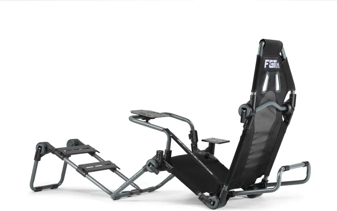 Next Level Racing F-GT Lite Opvouwbare Racecockpit NLR-S015GR - Carbon Grijs