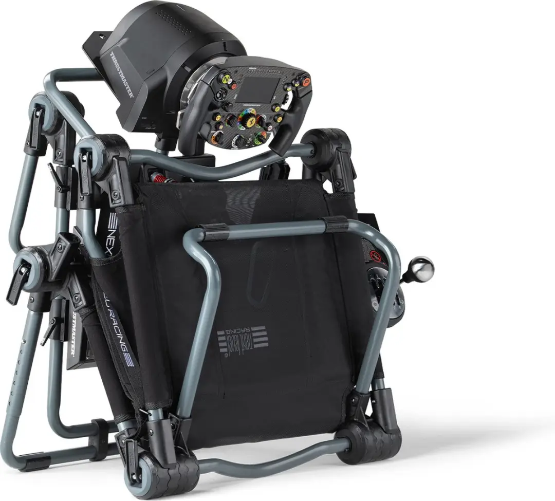 Next Level Racing F-GT Lite Opvouwbare Racecockpit NLR-S015GR - Carbon Grijs