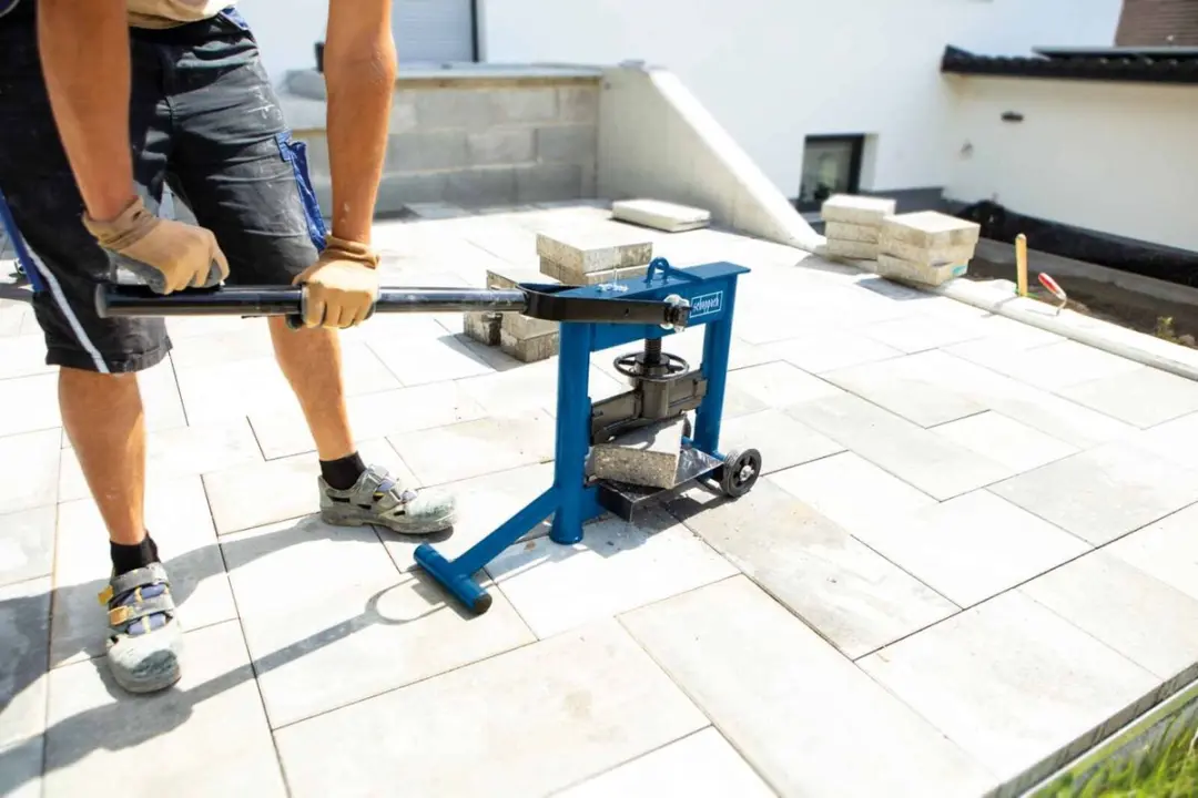 Scheppach HSC130 Stenenknipper - 330mm - Blauw - afbeelding 6 van 6