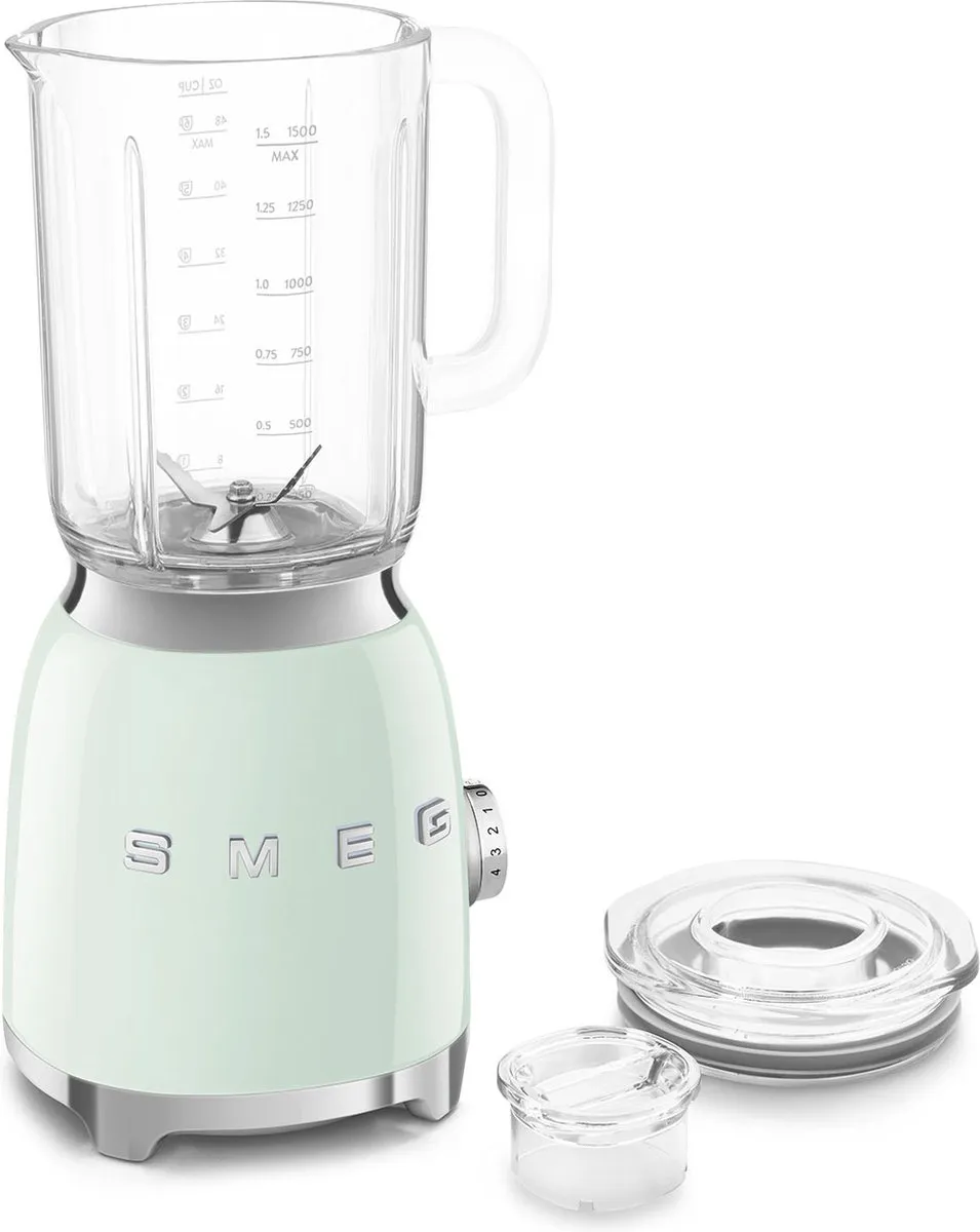 Smeg BLF03PGEU Blender Watergroen 800W 1,5L - afbeelding 6 van 6