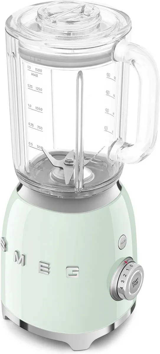 Smeg BLF03PGEU Blender Watergroen 800W 1,5L