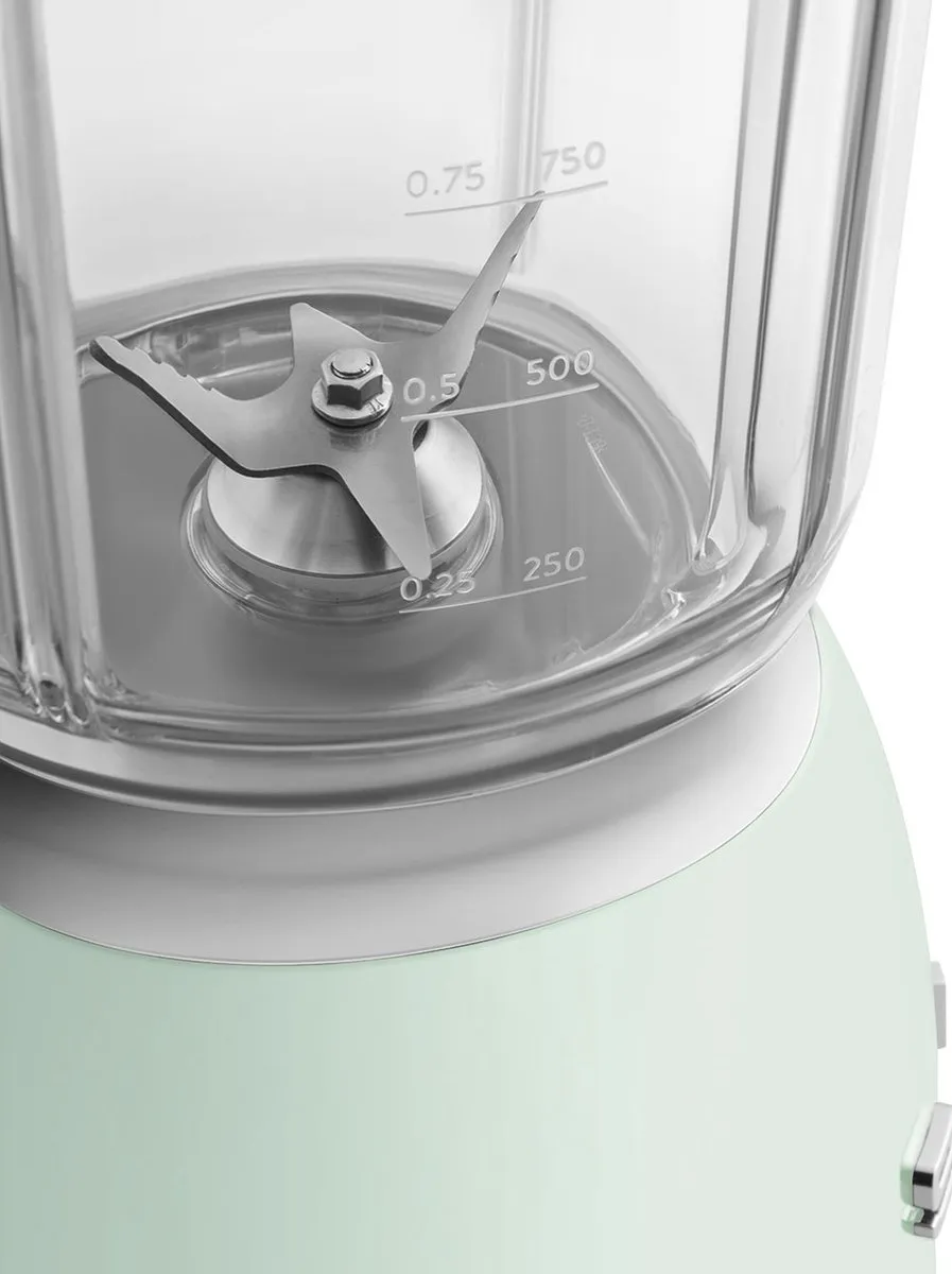 Smeg BLF03PGEU Blender Watergroen 800W 1,5L