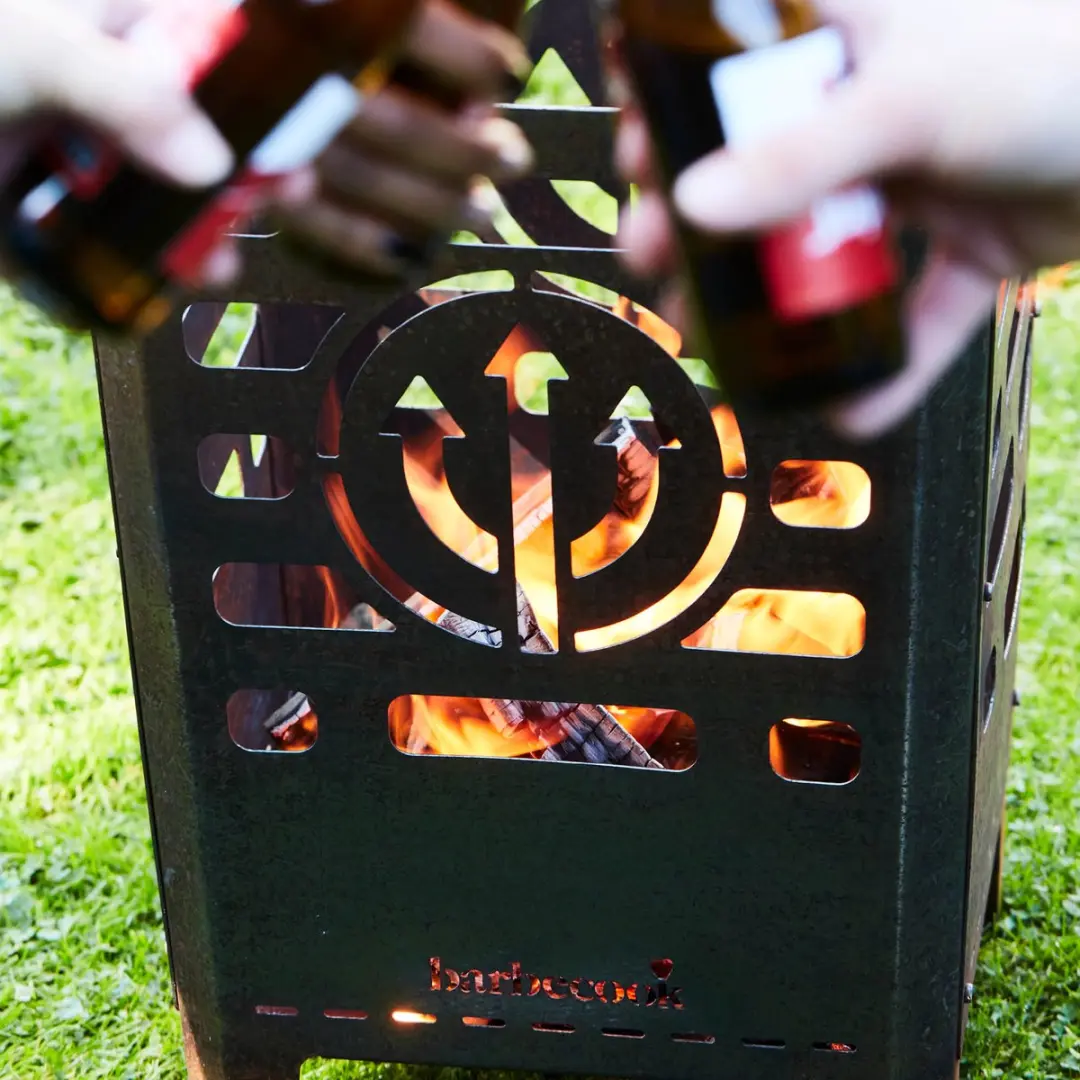 Barbecook Red Devils Vuurkorf Cortenstaal 38x38x55cm