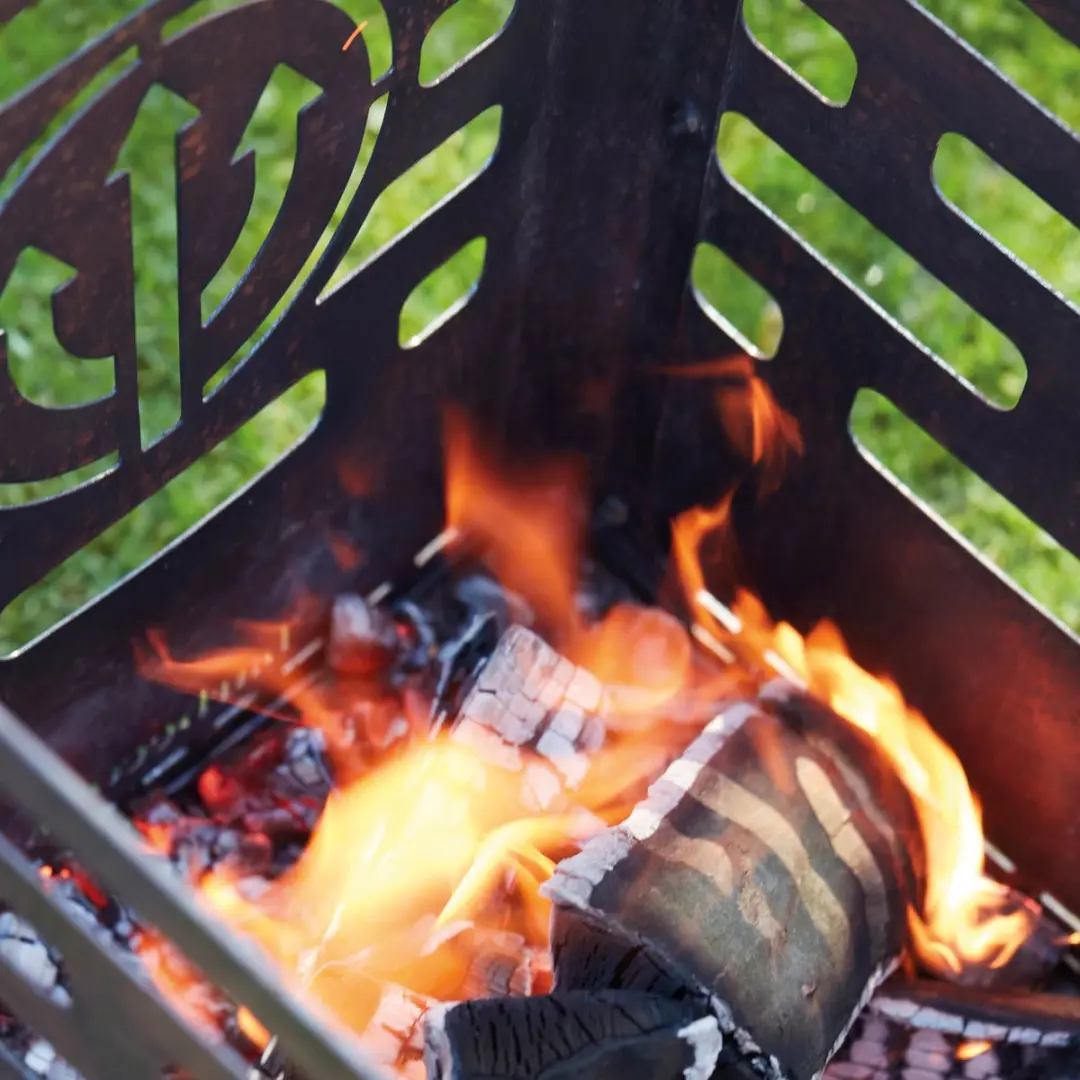 Barbecook Red Devils Vuurkorf Cortenstaal 38x38x55cm