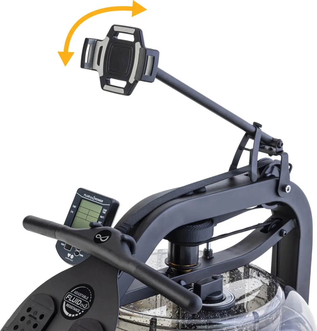 Fluid Tablet Holder Long MEGA & Apollo Pro - Zwart