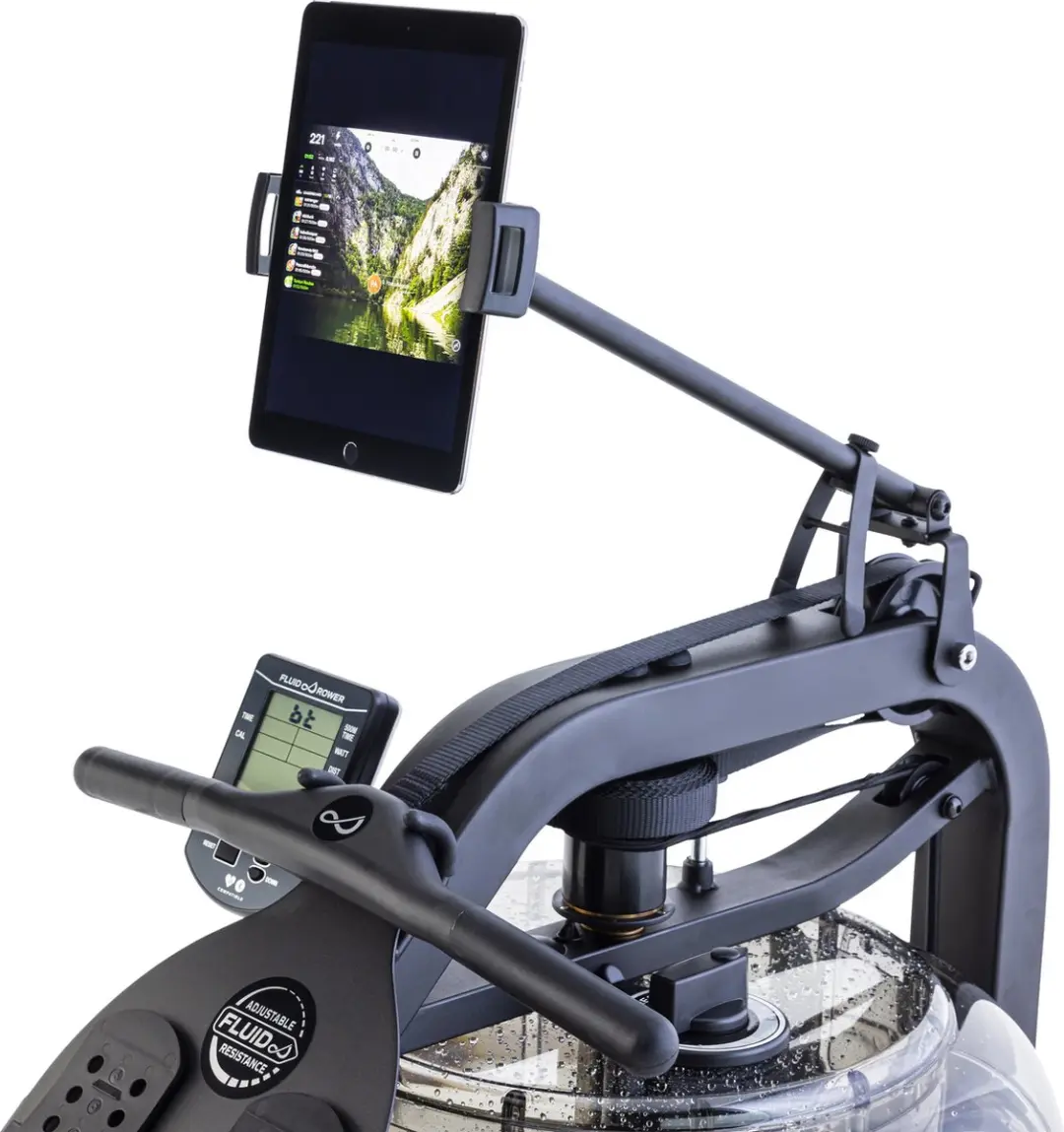Fluid Tablet Holder Long MEGA & Apollo Pro - Zwart